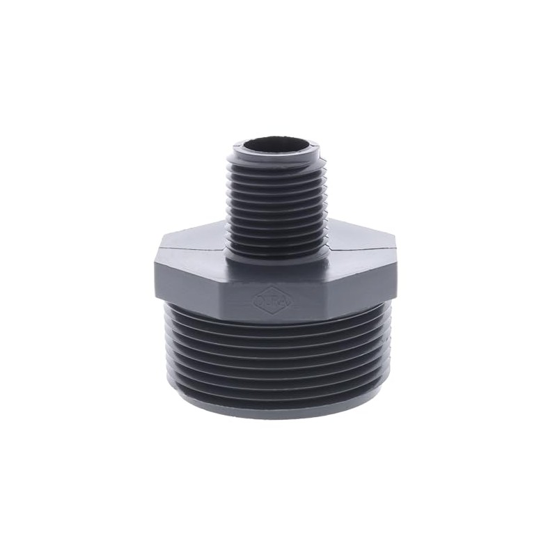 Dura PVC Reducing Nipple - NPT Size : 1 1/2"
