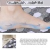 HomKuch Non-Slip Shower Mat, Comfortable Shower Floor Mat, Quick Dry