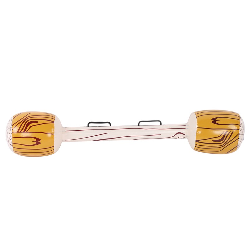 Wood Shape Water Sport Float Inflatable Log Toy for Swimming