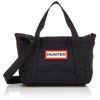 Hunter Nylon Top Clip, Tote Mini, Black