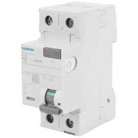 Siemens 5SV – class a Differential Switch 2-Pole 40 A 30 mA 70 mm
