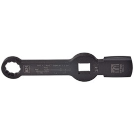 SW-Stahl 00250L-24 Slogging Ring Spanner 24 mm I Impact Ring Spanner 12-Point I Burnished