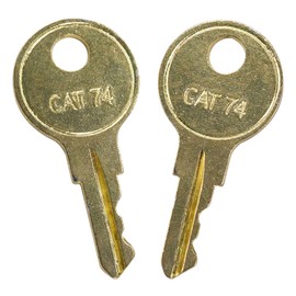 Dispenser Keys CAT74 for 33043 Toilet Paper Towel Janitor Cat 74 Dispenser (Pack of 6)