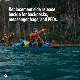 Sea to Summit Field Repair Buckle - Side Release, 1 Pin, 3-pack, 15mm / 5/8in