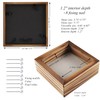 1DOT2 5x5 Small Shadow Box Frame Display Case, Grade A