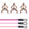Ankle Strap with Exercise Bands for Leg Butt Training Workout