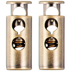 NBK コードストッパー アンティークゴールド 2個入 LCS2