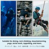 TRIWONDER Rappel Ring 25kN Lock Climbing O-Ring Hitch Ring Hammock