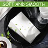 Mudder 4 Pieces Car Tissue Refills, Car Napkin Holder Refill