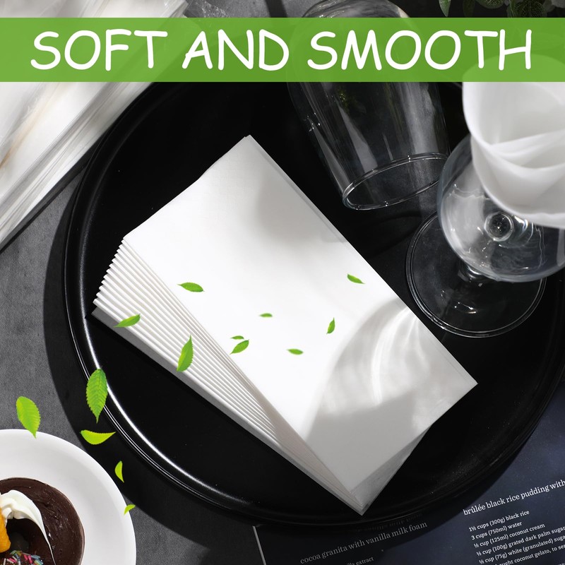 Mudder 4 Pieces Car Tissue Refills, Car Napkin Holder Refill