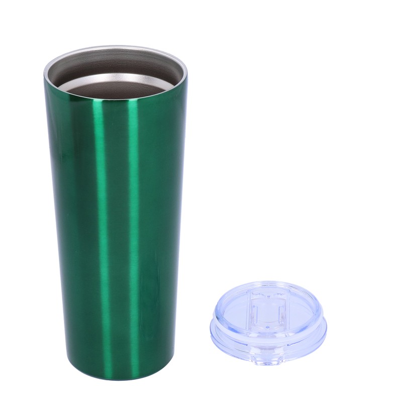2‑Layer Green Insulation Bottle Stainless Steel Vacuum Bottle for Travel