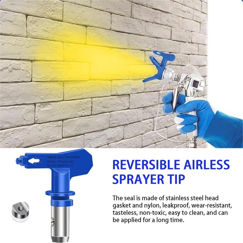 313 Spray Tip Nozzle, Reversible Airless Paint Sprayer Tips for