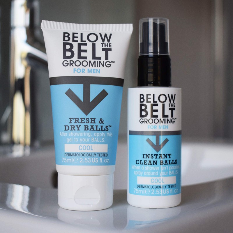Below The Belt Grooming Cool Pants Gift Set - Includes