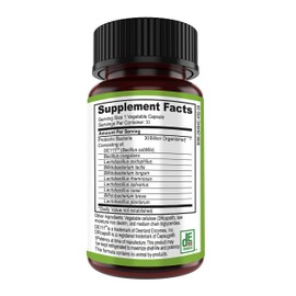 Ascendant Nutrition Bacillus Subtilis Probiotic - 30 Billion CFU Multi-Strain Probiotics for Women and Men - Supports Digestive and Gut Health - 30 Capsules