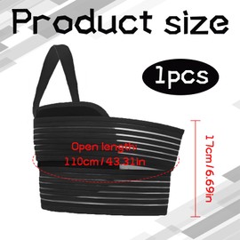 banjiabb Elastic Rib Belt, Rib Bandage, Ribbed Belt, Women's Rib Injury Binding Belt, for Cracked, Broken, Dislocated and Post-Operative Ribs