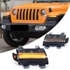 Archaic Side Marker Lights Assembly Compatible with Jeep Wrangler JL