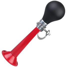 TKY Horn Bell Cycle Bell Bicycle Bike Retro Bugle Loud Safety Warning Sounds (Red)