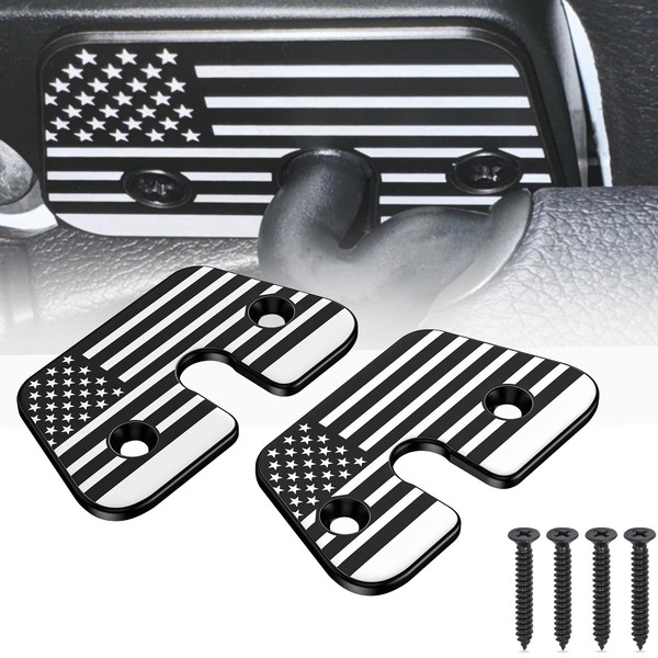 Upgraded Aluminum Alloy Sun Visor Repair Kit for Jeep,American Flag