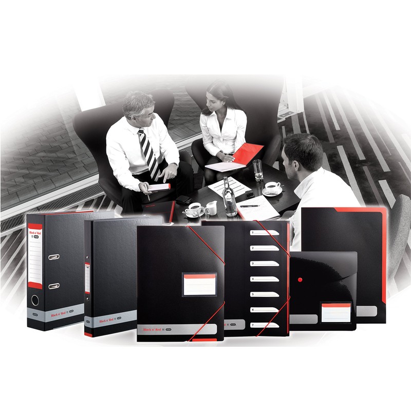 Elba Black n' Red Display Book