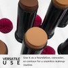Base Strokes Crème Foundation Stick by Flori Roberts, Full Coverage