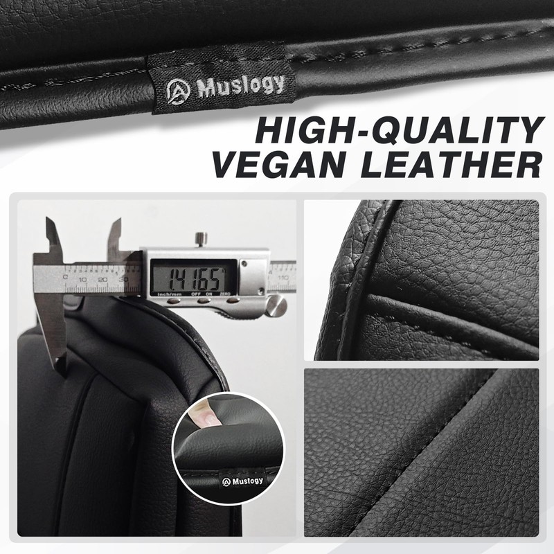 Muslogy Center Console Armrest Cover Compatible with Dodge Ram1500/2500/3500 2013-2018