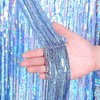 Light Blue Backdrop Streamers AILEXI 2 Pack 1 m x