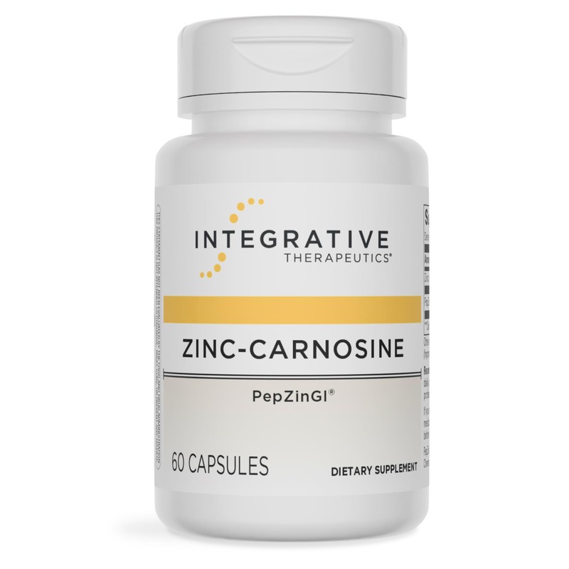 Integrative Therapeutics - Zinc-Carnosine - PepZin GI Brand - 60