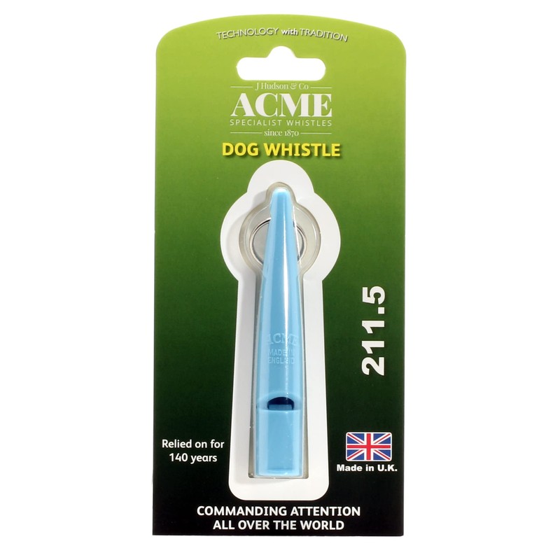 Acme Model 211.5 Plastic Dog Whistle Baby Blue for Dogs