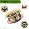 Belleone 177968 Idler Pulley Fits for Craftsman HU Mower, 193197