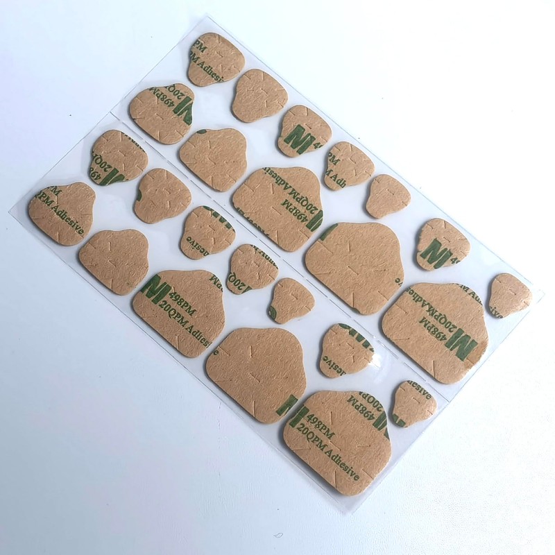 Nail Stickers：Nail Adhesive Tabs Transparent Double Side Nail Sticky Tabs,