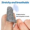 iTYOOS 12 PCS Finger Cots Cut Resistant Protection Finger Covers