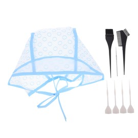 FOMIYES Hair Coloring Dye Cap Holes Highlight Hat Hair Coloring Kit Tools for Diy Highlights