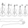 Mendini by Cecilio 12-Inch Solid Wood Viola Set for Beginners