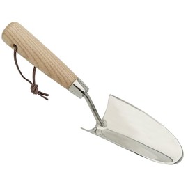 Draper Heritage 99023 Stainless Steel Hand Trowel with Ash Handle