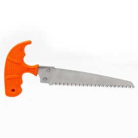 AccuSharp Bone Saw, Heavy Duty Pack Saw for Hunting, Camping, and Game Processing, Stainless Steel Blade, Ergonomic T-Handle with Sheath