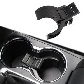 HEVLE Cup Holder Insert Divider, Automotive Cup Holders Compatible with 2014-2020 Toyota Highlander, Replaces Part # 55618-0E200-C0 (55618-0E200-C0)