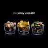 MasterPro Mixology Schüssel, 510 ml, aus Borosilikat, transparent, widersteht plötzlichen