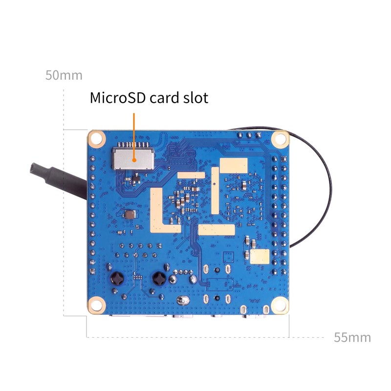 Orange Pi Zero 3 4G Allwinner H618 LPDDR4 Quad Core