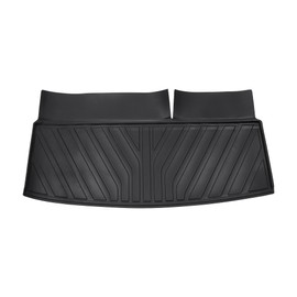 HOPESPANNER Rear Trunk Mat for Ford Expedition 2018-2024 Upgrade TPE Cargo Liner Replacement for Lincoln Navigator 2018-2024 Non Slip Cargo Mat Trunk Protector