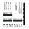 Electric Screwdriver Kit Lightweight Rechargeable Screwdriver with Long and Short