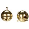 RAYHER HOBBY 2503506 Metal Bells Spherical Pack of 2 35