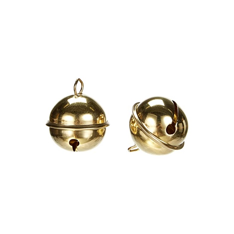 RAYHER HOBBY 2503506 Metal Bells Spherical Pack of 2 35