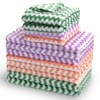 EigPluy Microfiber Cleaning Cloth,12 Pack Dish Cloths,10x10 Inches Dish Towels,Super