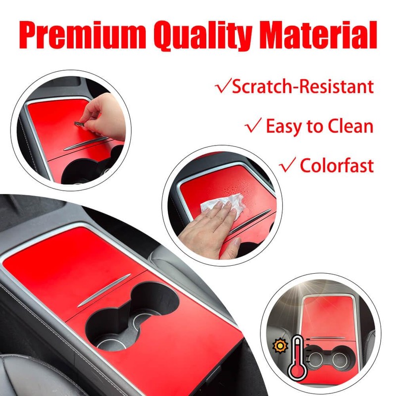 Center Console Wrap Kit for Model 3 2020-2023 & Model