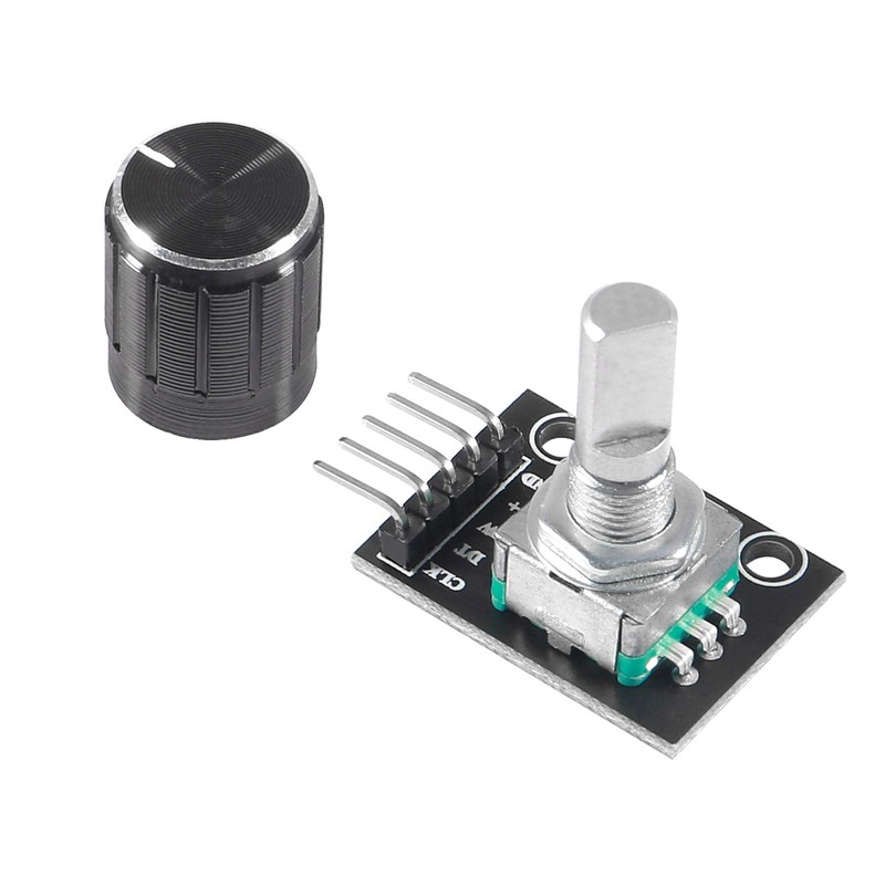 Dealikee 8pcs KY-040 Rotary Encoder Module Brick Sensor Development Board