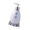 Rocket Shaped Liquid Dispenser Pump Hand Soap Bath Accessory