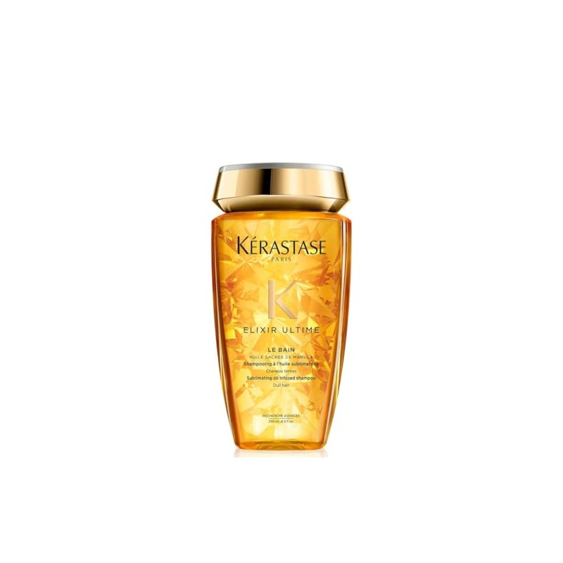Kérastase Elixir Ultime, Oil-infused Shine Shampoo, For Dull Hair, With