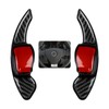 2pcs Car Carbon Fibre Steering Wheel Shift Paddle Extension Shift