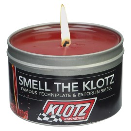 Klotz KL-755 Klotz 2 Stroke oil Candle (SMELLS LIKE KLOTZ)  30 Hour Burn Time! 1 Pack