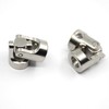 Befenybay 4pcs 6mm to 6mm Universal Joint Shaft Coupling with